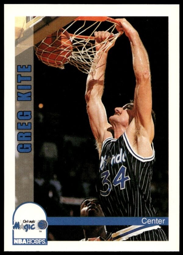 1992-93 NBA Hoops Greg Kite #441 (Front)