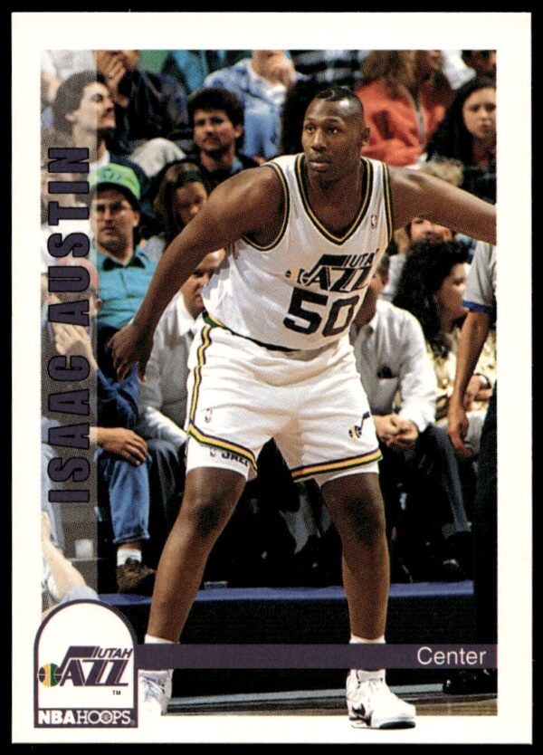 1992-93 NBA Hoops Isaac Austin #471 (Front)