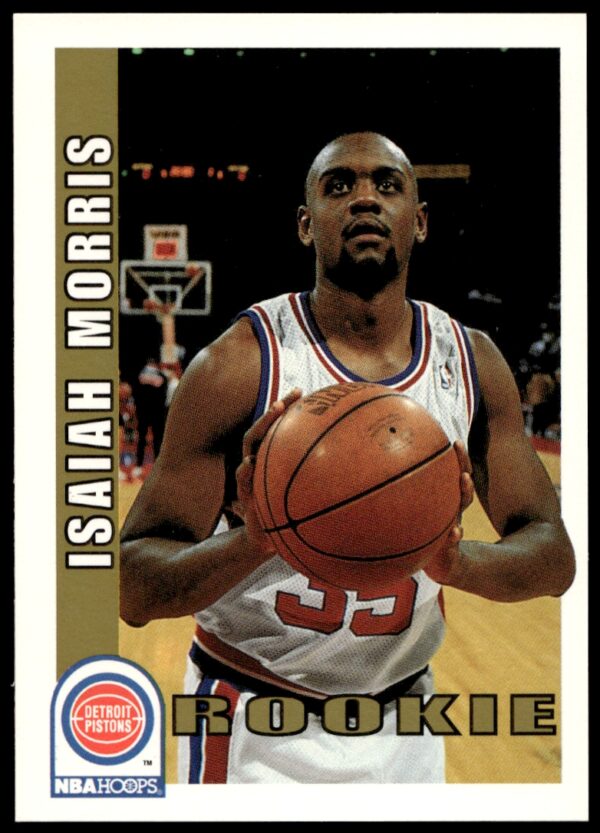 1992-93 NBA Hoops Isaiah Morris #382 (Front)