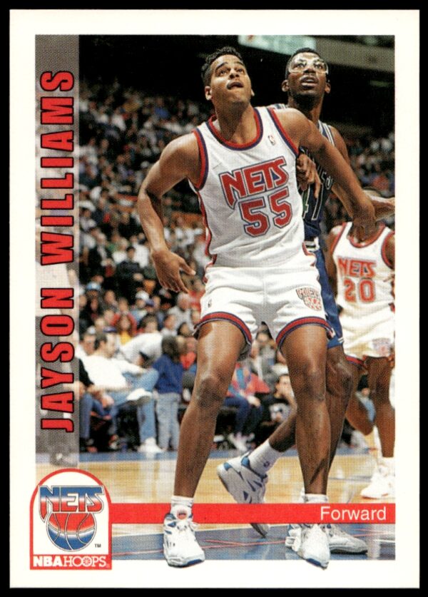 1992-93 NBA Hoops Jayson Williams #431 (Front)