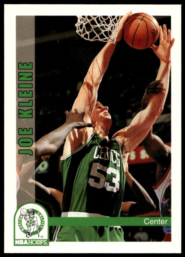 1992-93 NBA Hoops Joe Kleine #355 (Front)