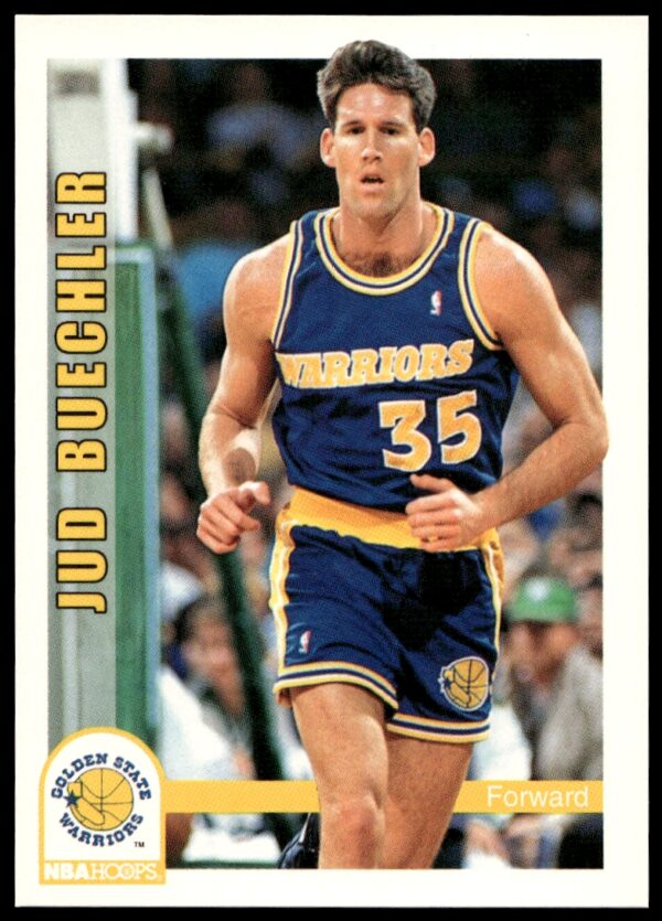 1992-93 NBA Hoops Jud Buechler #385 (Front)