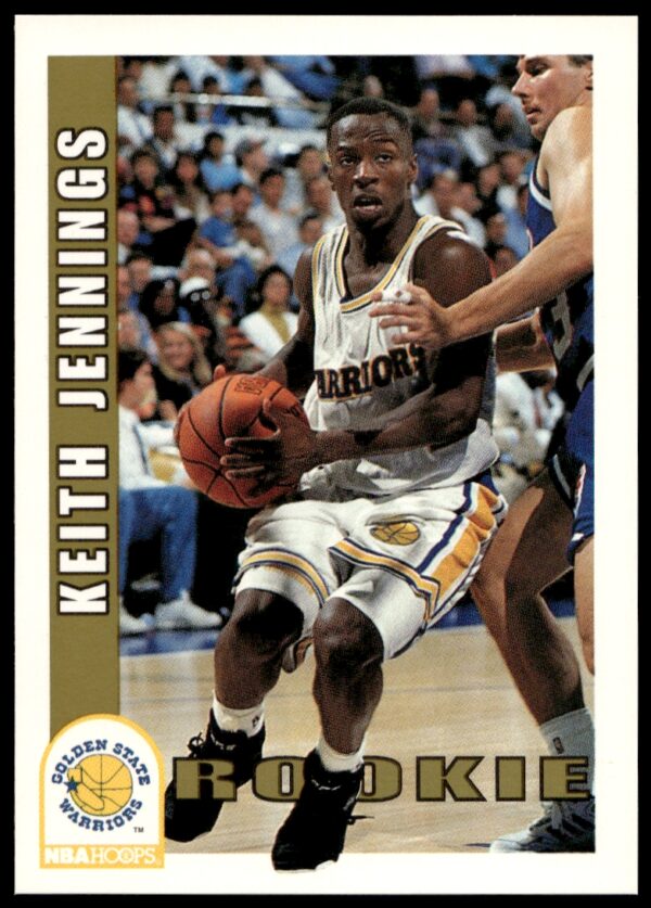 1992-93 NBA Hoops Keith Jennings #388 (Front)