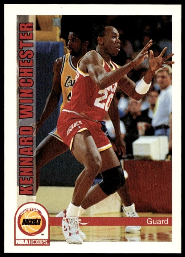 1992-93 NBA Hoops Kennard Winchester #394 (Front)