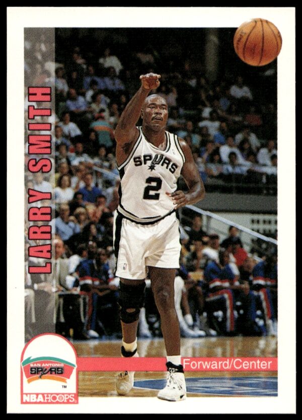 1992-93 NBA Hoops Larry Smith #468 (Front)