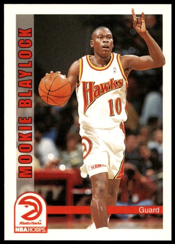 1992-93 NBA Hoops Mookie Blaylock #351 (Front)