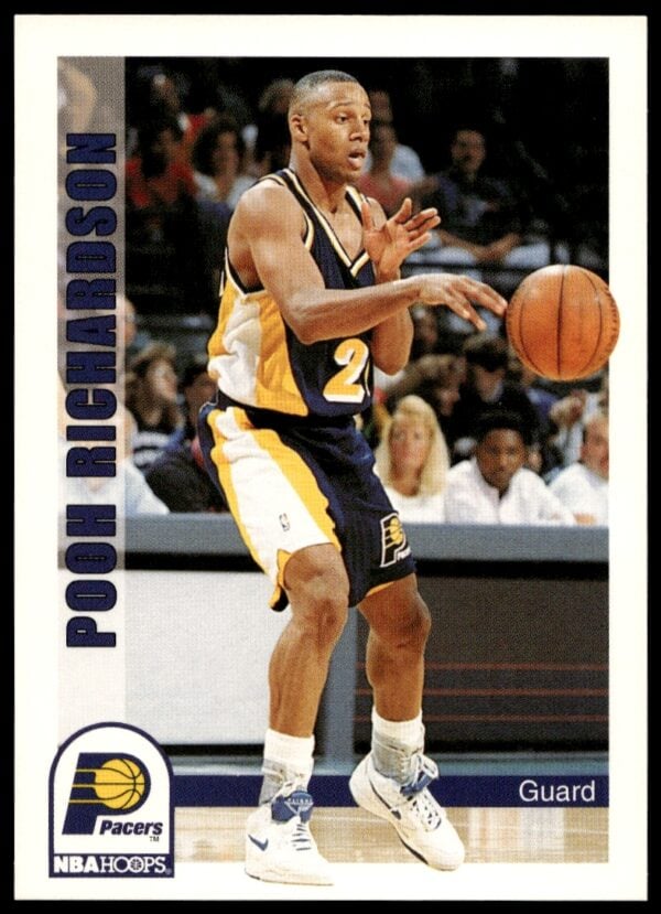 1992-93 NBA Hoops Pooh Richardson #398 (Front)