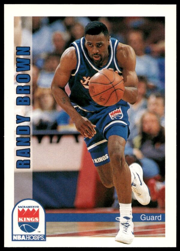 1992-93 NBA Hoops Randy Brown #460 (Front)