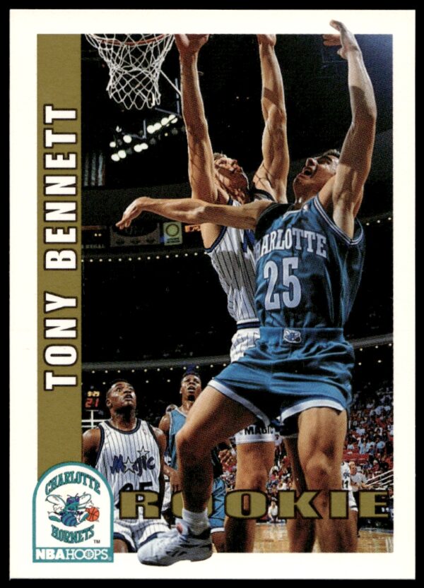 1992-93 NBA Hoops Tony Bennett #358 (Front)