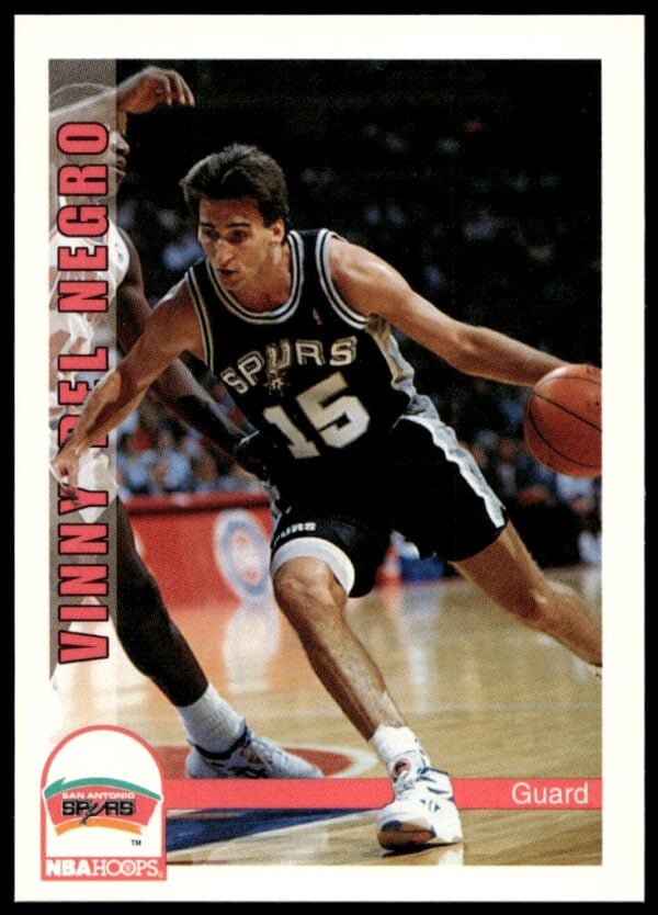 1992-93 NBA Hoops Vinny Del Negro #466 (Front)