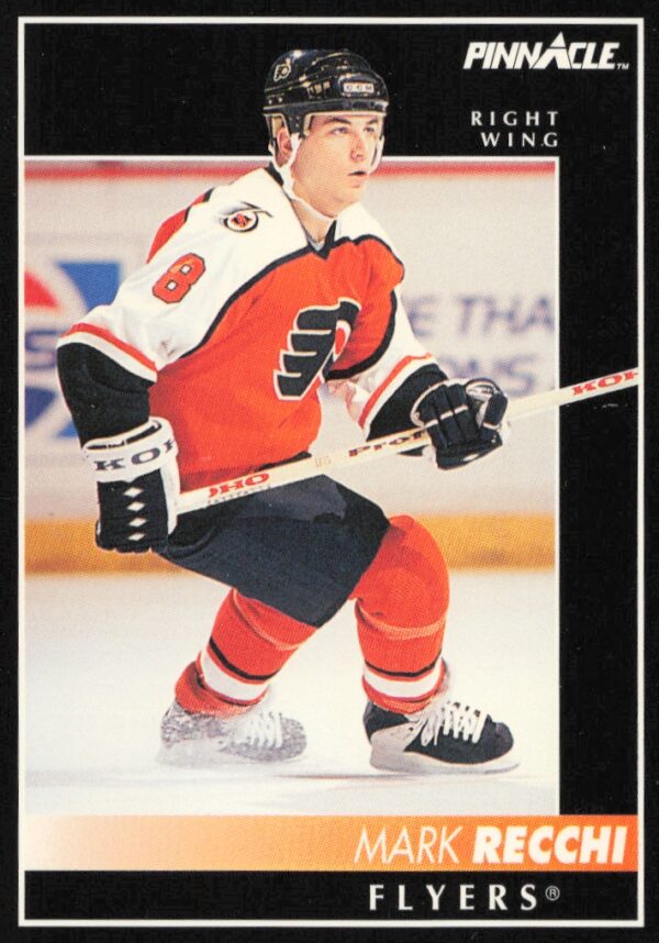 1992-93 Pinnacle Mark Recchi #80 (Front)