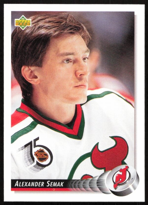 1992-93 Upper Deck Alexander Semak #45 (Front)