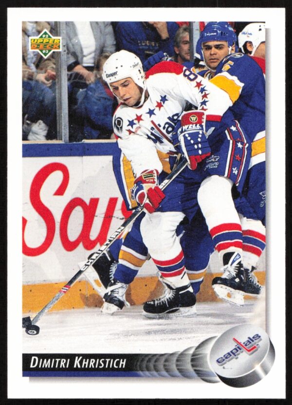 1992-93 Upper Deck Dmitri Khristich #219 (Front)