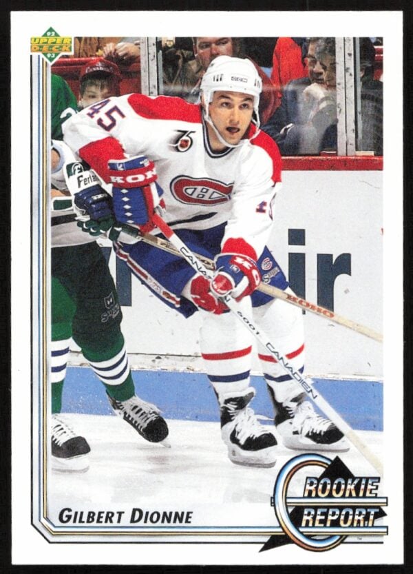 1992-93 Upper Deck Gilbert Dionne #356 (Front)