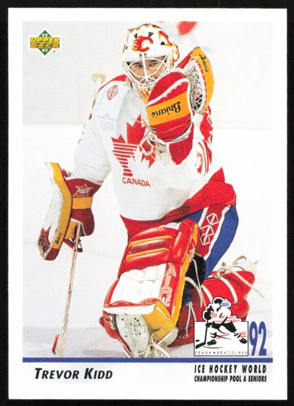 1992-93 Upper Deck Trevor Kidd #385 (Front)