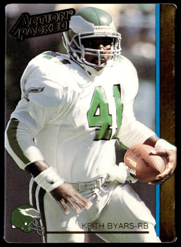 1992 Action Packed Keith Byars #204 (Front)