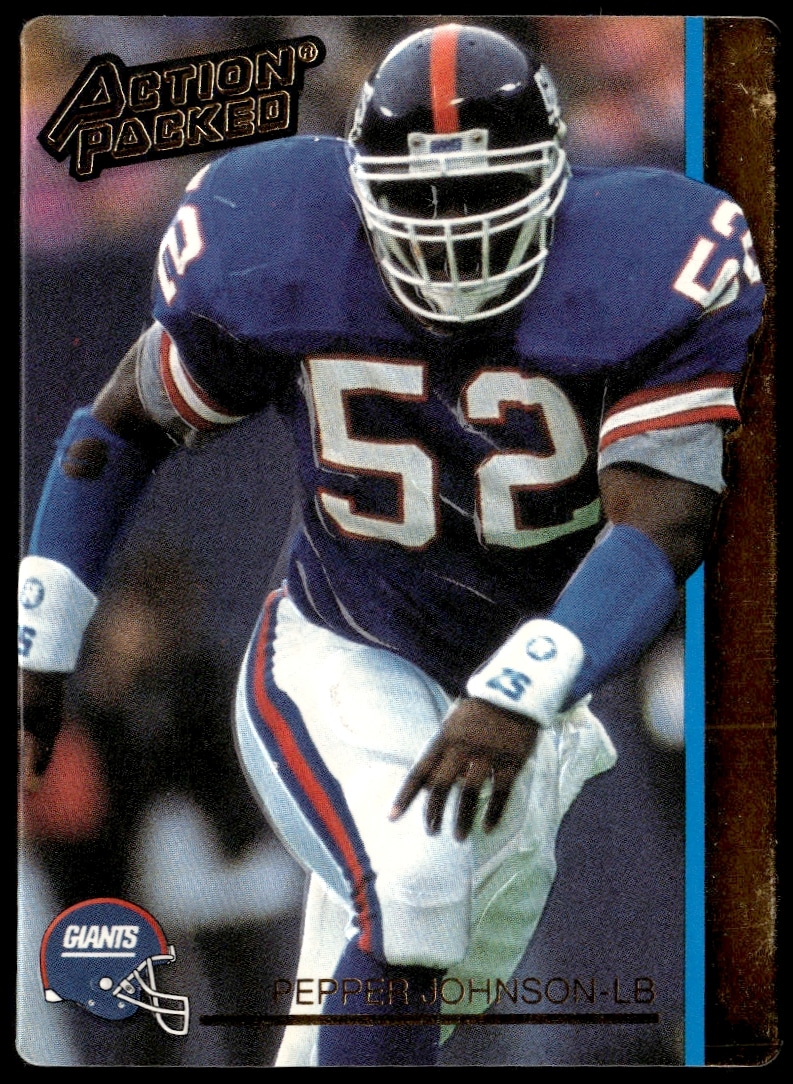 1992 Action Packed Pepper Johnson #182 (Front)