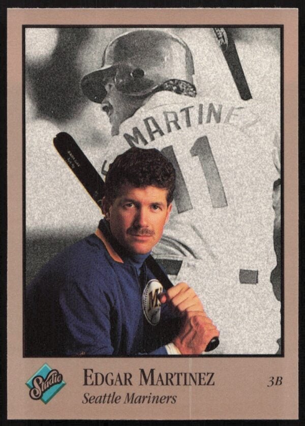 1992 Leaf Studio Edgar Martinez #235 (Front)