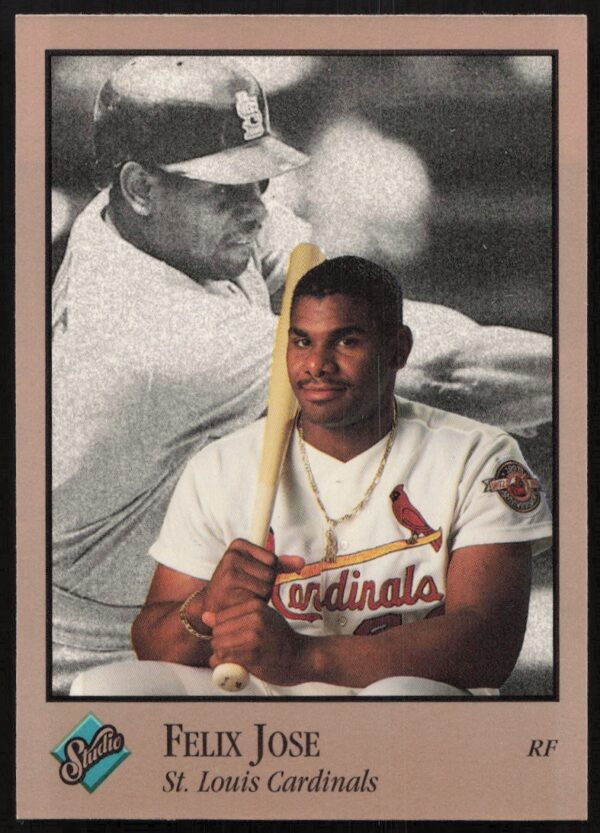 1992 Leaf Studio Felix Jose #94 (Front)