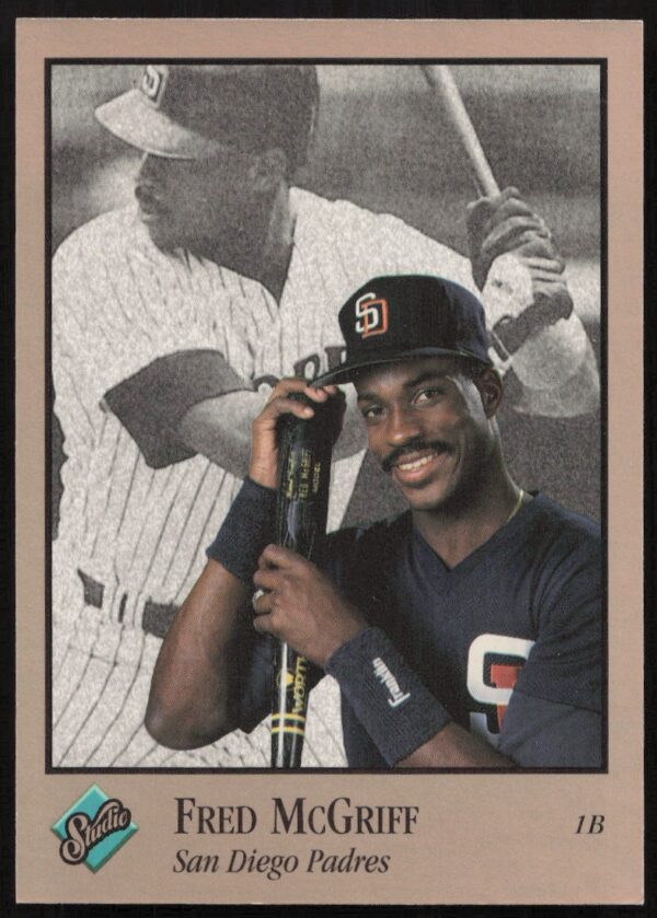 1992 Leaf Studio Fred McGriff #106 (Front)