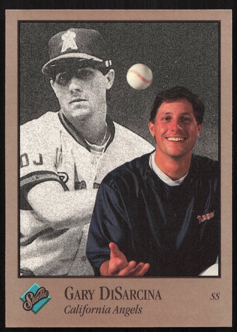 1992 Leaf Studio Gary DiSarcina #144 (Front)