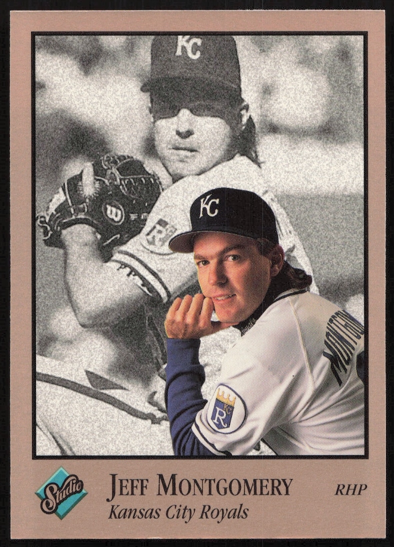 1992 Leaf Studio Jeff Montgomery #190 (Front)