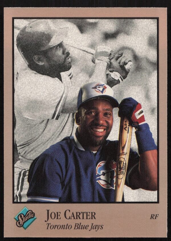 1992 Leaf Studio Joe Carter #254 (Front)