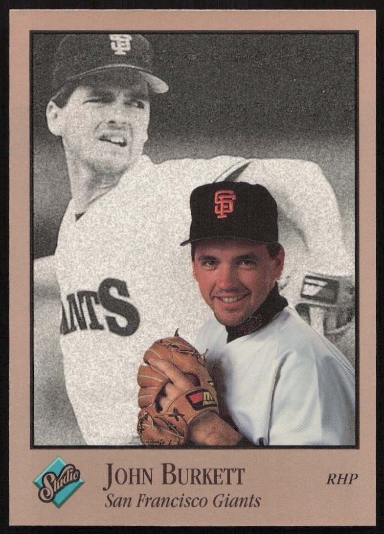 1992 Leaf Studio John Burkett #113 (Front)