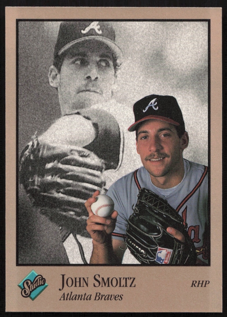 1992 Leaf Studio John Smoltz #10 (Front)