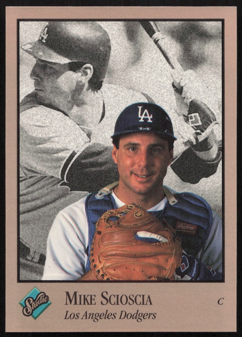 1992 Leaf Studio Mike Scioscia #48 (Front)