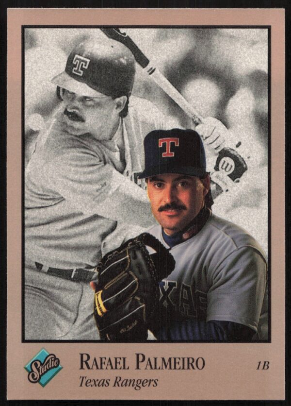 1992 Leaf Studio Rafael Palmeiro #244 (Front)