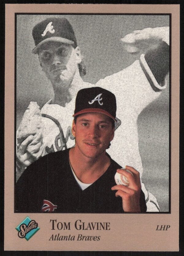 1992 Leaf Studio Tom Glavine #4 (Front)