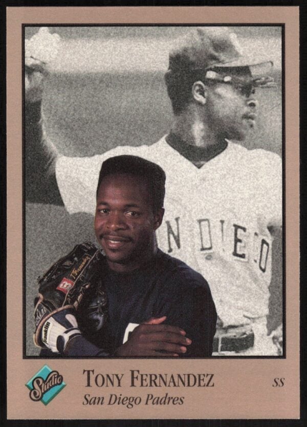 1992 Leaf Studio Tony Fernandez #103 (Front)