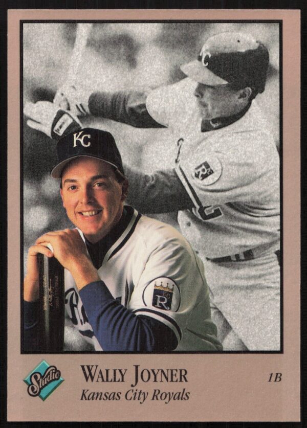 1992 Leaf Studio Wally Joyner #185 (Front)