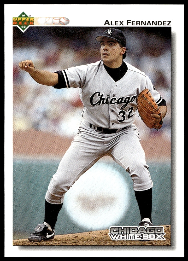 1992 Upper Deck Alex Fernandez #551 (Front)