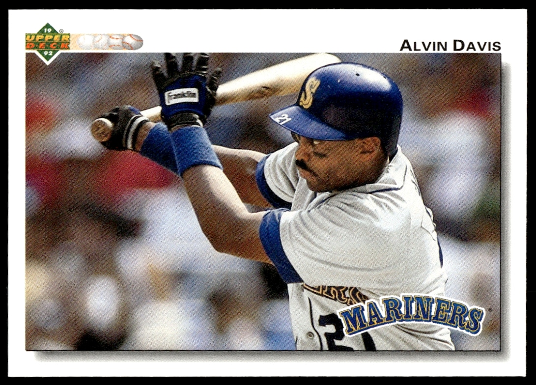 1992 Upper Deck Alvin Davis #386 (Front)