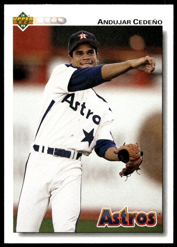 1992 Upper Deck Andujar Cedeno #257 (Front)