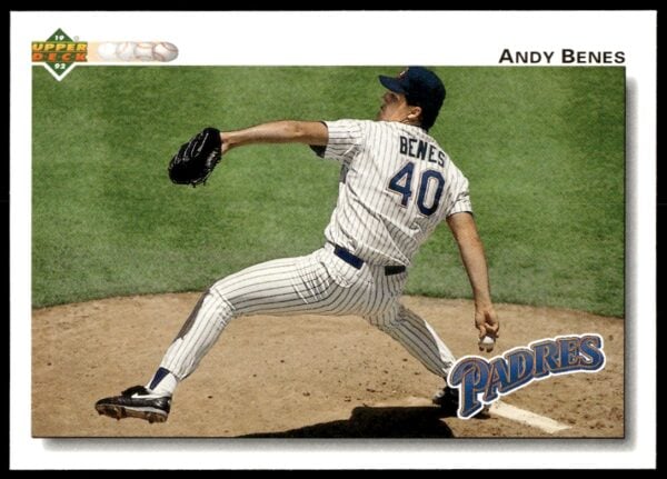 1992 Upper Deck Andy Benes #323 (Front)