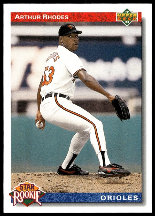 1992 Upper Deck Arthur Rhodes #17 (Front)