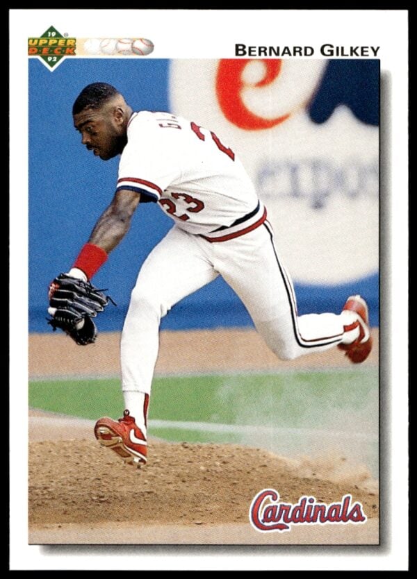 1992 Upper Deck Bernard Gilkey #552 (Front)