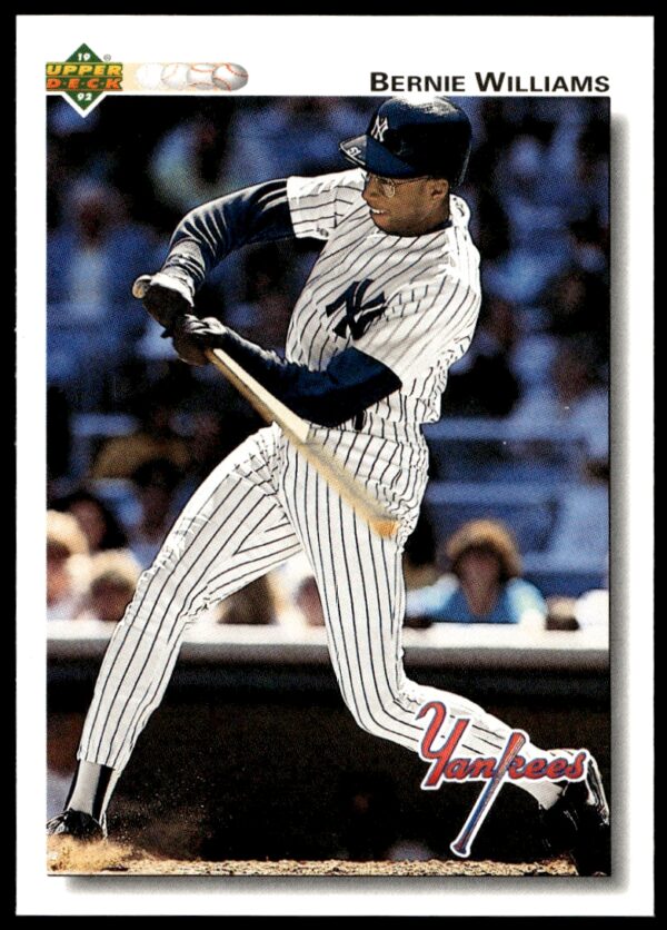 1992 Upper Deck Bernie Williams #556 (Front)