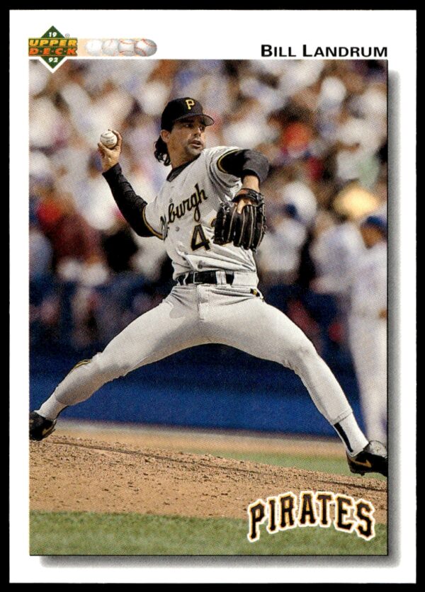 1992 Upper Deck Bill Landrum #636 (Front)