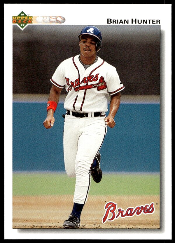 1992 Upper Deck Brian Hunter #366 (Front)