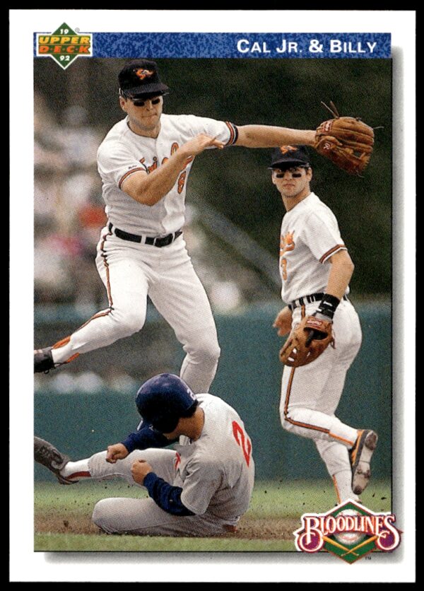 1992 Upper Deck Cal Ripken Jr. / Billy Ripken BL #82 (Front)