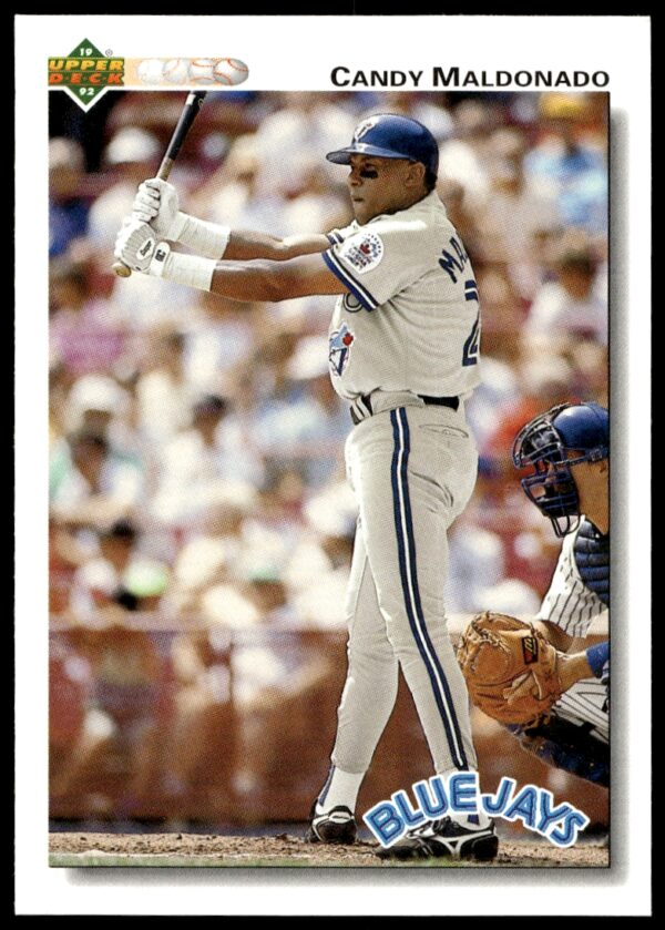 1992 Upper Deck Candy Maldonado #393 (Front)