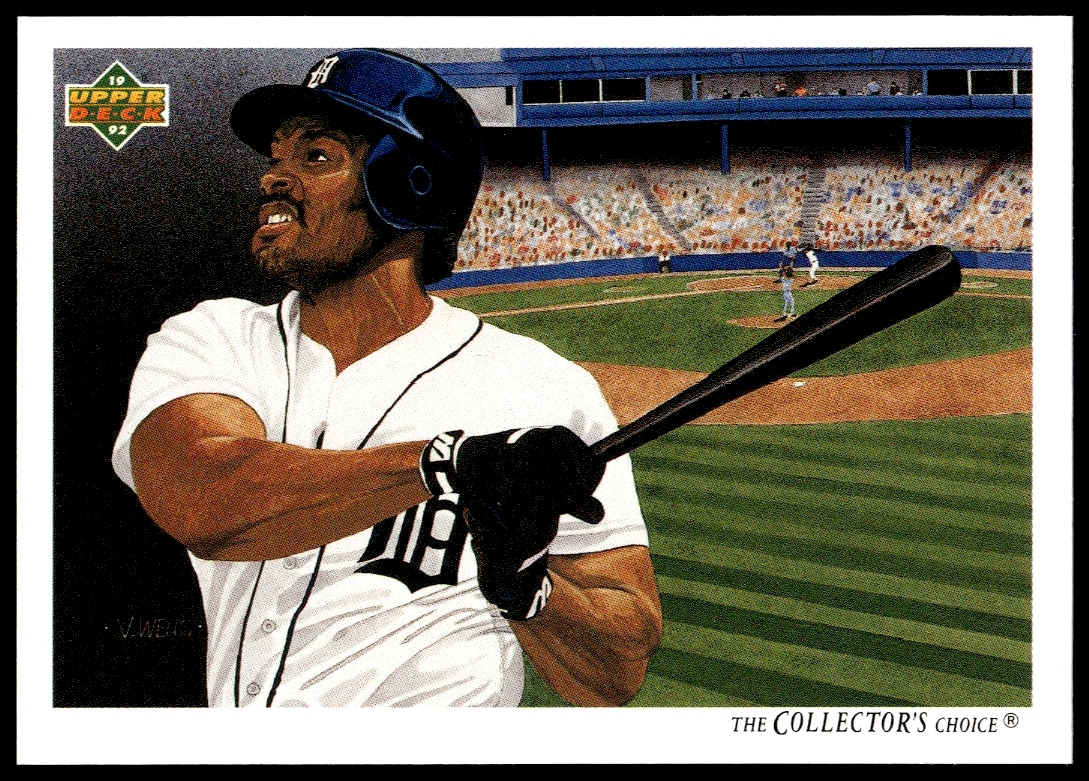 1992 Upper Deck Cecil Fielder Checklist #96 (Front)