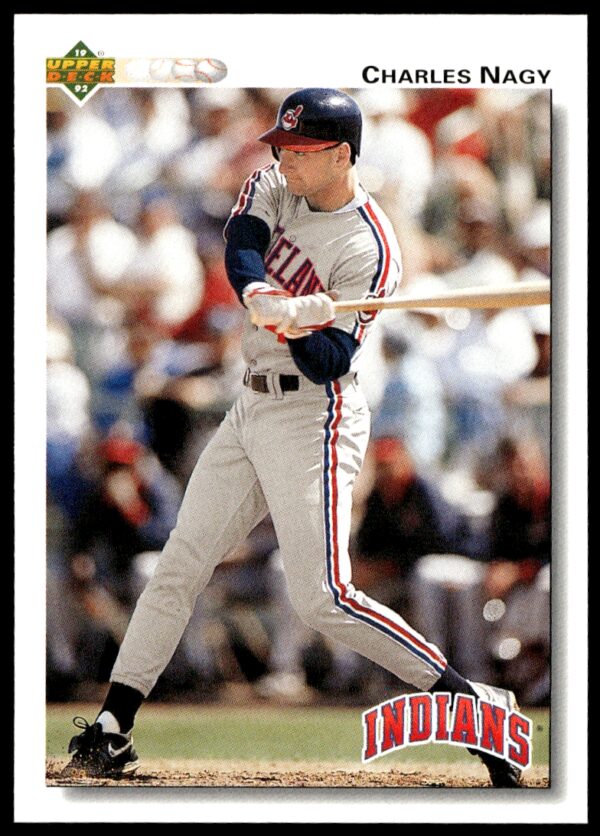 1992 Upper Deck Charles Nagy #178 (Front)