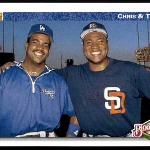 1992 Upper Deck Chris Gwynn / Tony Gwynn BL #83 (Front)