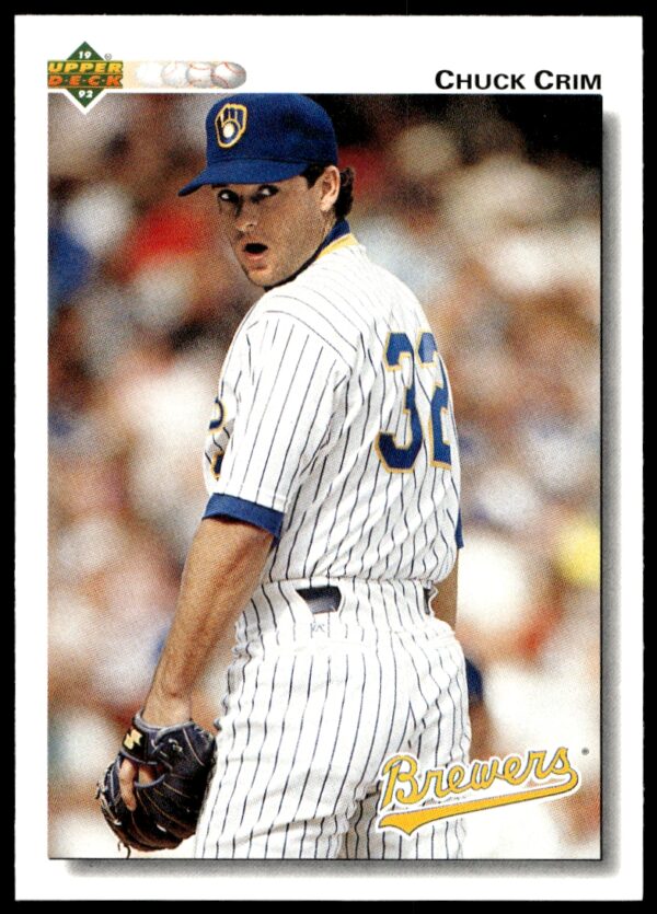 1992 Upper Deck Chuck Crim #496 (Front)