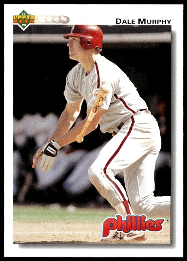 1992 Upper Deck Dale Murphy #127 (Front)